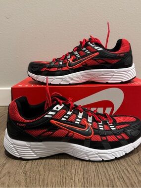 Nike P-6000 Black Red White